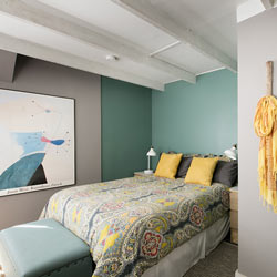Tree Top bedroom at Sled Hill Suite 2